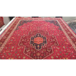 فرش ماشینی زمرد مشهد طرح 38005 کهنه نما - تصویر 8