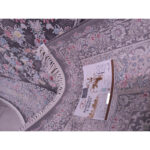 فرش ماشینی 1500شانه زمرد مشهد طرح 55010 رنگ الماسی - تصویر 10