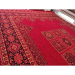 فرش ماشینی فرش زمرد مشهد طرح 38009 کهنه نما - تصویر 3