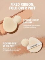 پنکیک کرم پودری رنگ نود شیگلم sheglam Powder Foundation Nude - تصویر 3