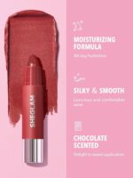رژ لب مدادی JUST KISSED رنگ RED VELVET شیگلم SHEGLAM - تصویر 3