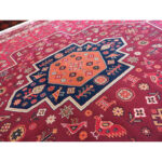 فرش ماشینی زمرد مشهد طرح 38005 کهنه نما - تصویر 3
