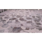 فرش ماشینی زمرد مشهد طرح 5120 رنگ طوسی - تصویر 10