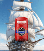 مام صابونی مردانه اولد اسپایس رایحه کاپیتان Old Spice Deodorant stick Captain - تصویر 3