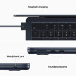 لپ تاپ 13.6 اینچی اپل مدل MacBook Air MC7X4 2022 HNA-M2-16GB RAM-256GB SSD - تصویر 5