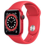ساعت هوشمند اپل واچ سری 6 مدل 40mm Aluminum Case with Sport silicone Band - تصویر 4
