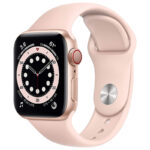 ساعت هوشمند اپل واچ سری 6 مدل 40mm Aluminum Case with Sport silicone Band - تصویر 5