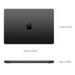 لپ تاپ 14.2 اینچی اپل مدل MacBook Pro MW2U3 2024 LLA-M4-16GB RAM-512GB SSD - تصویر 9