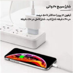 شارژر دیواری 20 وات اپل مدل 20W USB-C - تصویر 8