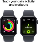 ⌚️ ساعت هوشمند اپل Apple Watch SE 3 40 mm Aluminum Case با بند سیلیکونی - تصویر 3
