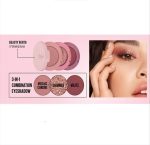 پلت سایه سه تایی کره ای کاجا رنگ Kaja Beauty Bento Bouncy Matte & Shimmer Eyeshadow Trio |Glowing Guava - تصویر 5