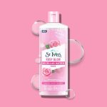 میسلار واتر روشن‌کننده و طراوت‌بخش St. Ives مدل Skin Rosy Glow مناسب پوست کدر
